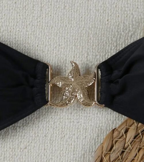 Bikini Estrella Negro