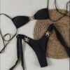 Bikini Estrella Negro