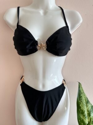 Bikini Estrella Negro
